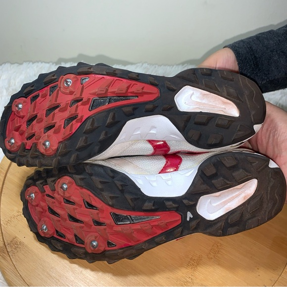 Nike Rival XC Mens Size 6.5 US Sneaker Track & Field Running White Red Black - Picture 7 of 8